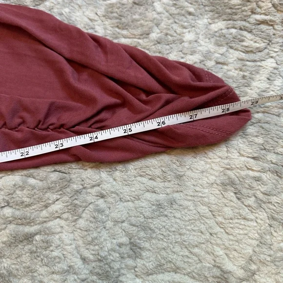 Baggy, Maroon Jumpsuit Romper - Picture 12 of 13